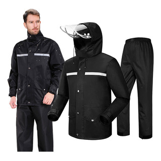 Impermeable Para Motociclista Reflejante Con Capucha Capucha Impermeable Para Motociclista Reflejante Con Capucha Capucha