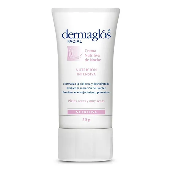 Dermaglos Crema Facial Nutritiva Noche Piel Seca 50grs
