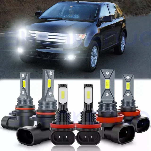 Para Mazda 3 5 6 Cx-5 Cx-9 14-17 Kit De Faros Led 9005 H11