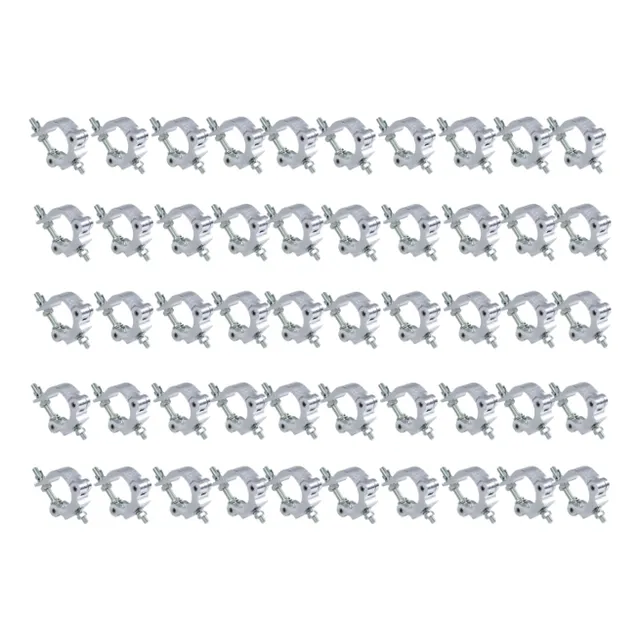 50 Clamp Para Luces Hamburguesa Tubo De 2 Pulgadas Mayoreo