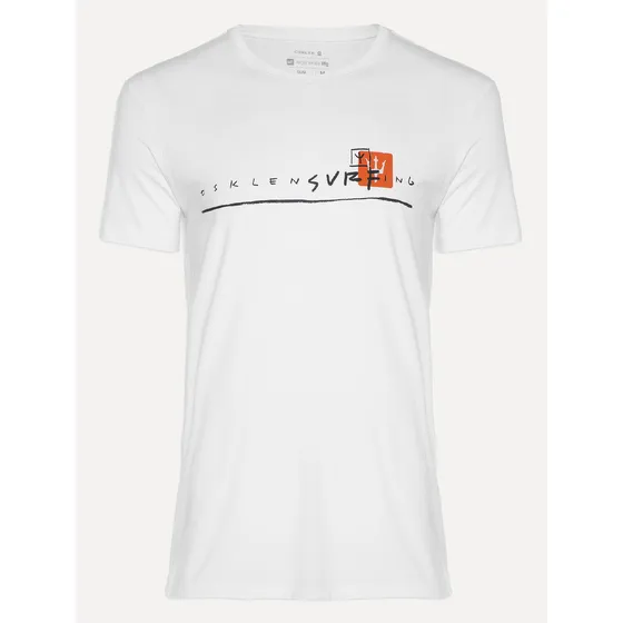 Camiseta Osklen Slim Stone Osklensurng Traco Branca