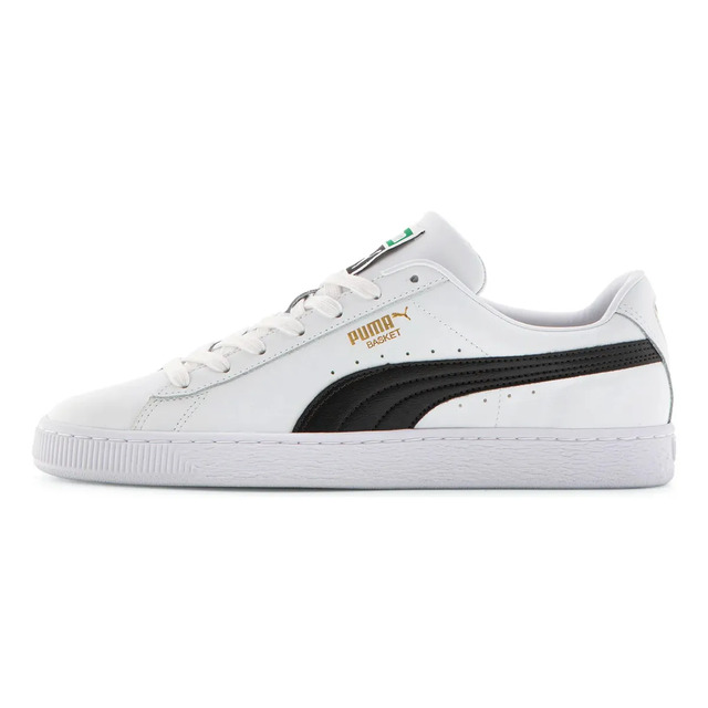 Tênis Puma Basket Classic Xxi Puma White-puma Black Liso 40 Br