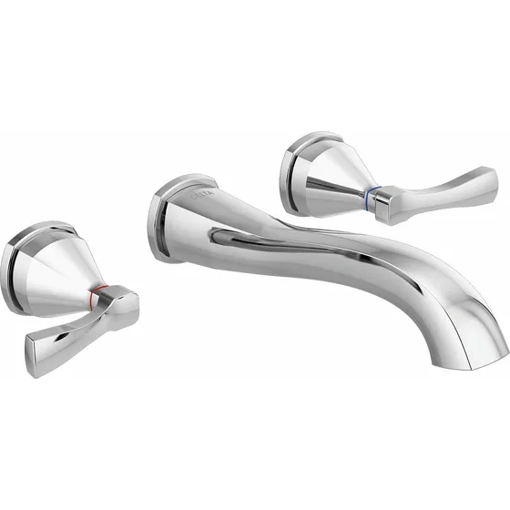 Soporte Pared Para Lavabo Color Cromado