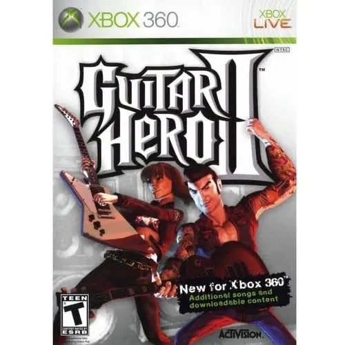 Jogo Xbox 360 Guitar Hero 2 Físico