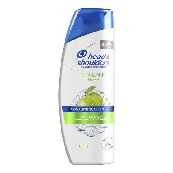 Shampoo Head & Shoulders Manzana Fresh Cabello Graso - 180ml