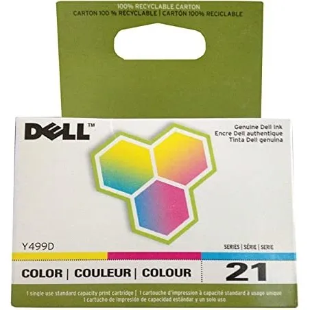 Dell 21 Color Del Cartucho De Tinta (xg8r3 / 330-5274 / Y499