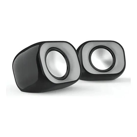 Parlantes Pc Multimedia Hp 6 Watts \u002F Dhs-2111 Color Negro | Cuotas sin interés