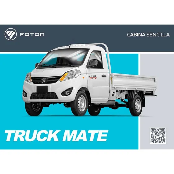 Camion Truckmate 1.3 Toneladas Cabina Sencilla Foton