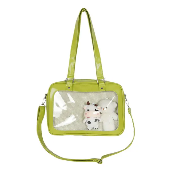 (gn) Bolso De Mano For Estudiantes Universitarios Con Crema