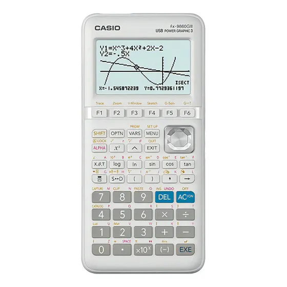 Calculadora Graficadora Casio Fx 9860giii S Dt Gris