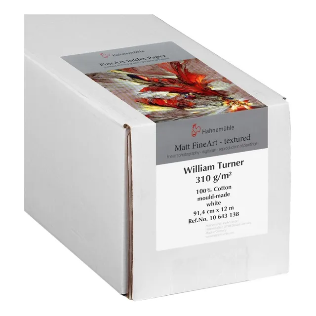 Papel Hahnemühle 10643138 William Turner 310g/m2 36''×12m