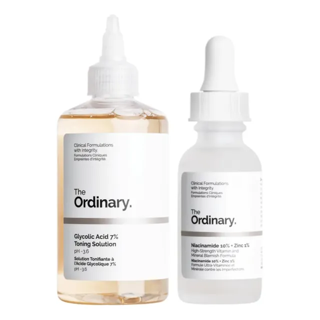 Glycolic Acid 7% Toning + Niacinamide 10% -the Ordinary Normal Día/noche