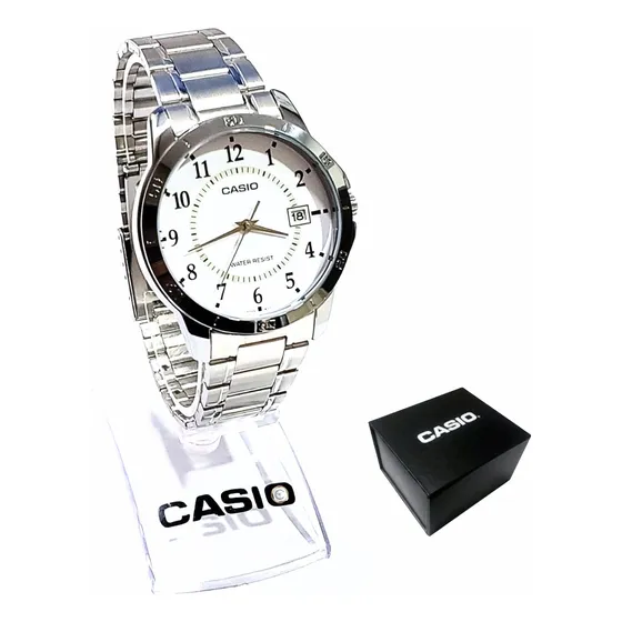 Relógio Casio Masculino Analógico Casual Mtp-v004d-7budf