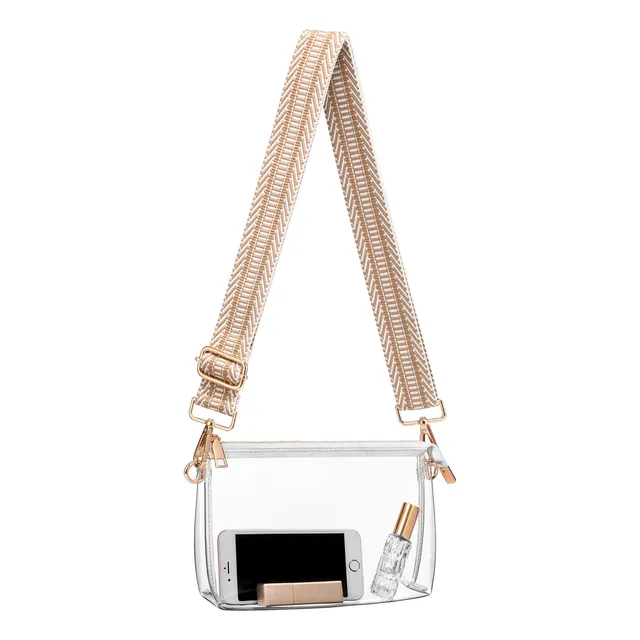 Bs-vog Clear Purse For Women Stadium Aprobado, Clear Xygyl
