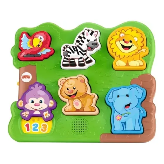 Fisher Price - Rompecabezas Encastrable Cgn03