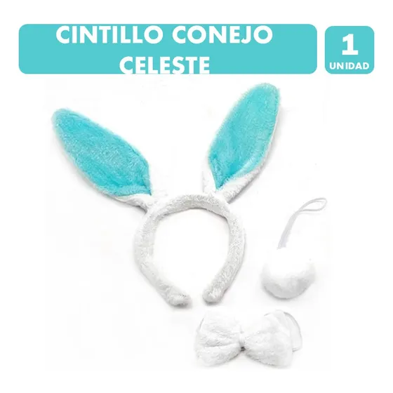 Cintillo Orejas Y Corbatín De Pascua Para Niños En Pascua
