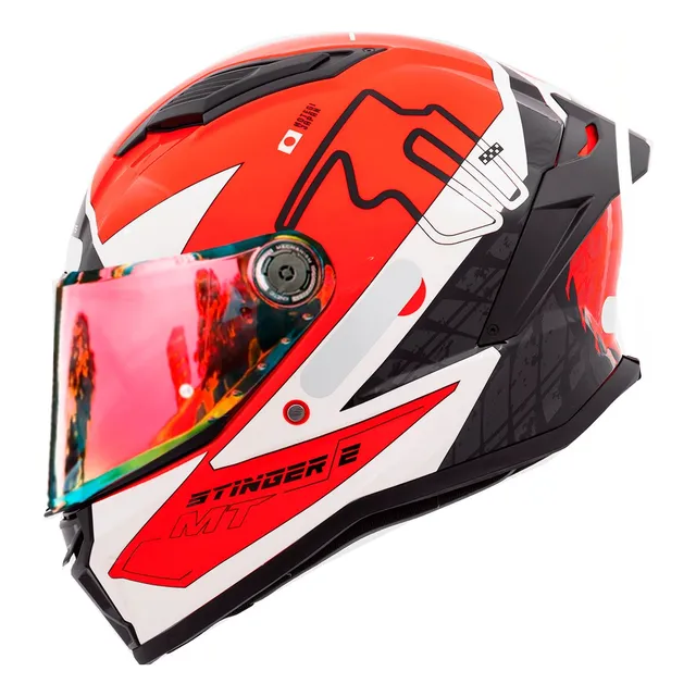 Capacete Mt Stinger 2 Grand Prix Países Edição Limitada Novo