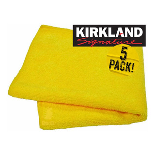 Kirkland / 5 Toallas Microfibra Ultra Afelpadas 40.6x40.6 Cm Kirkland / 5 Toallas Microfibra Ultra Afelpadas 40.6x40.6 Cm
