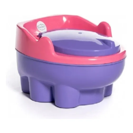 Pelela 3 En 1 Reductor De Inodoro Dreams Jurassic Color Violeta