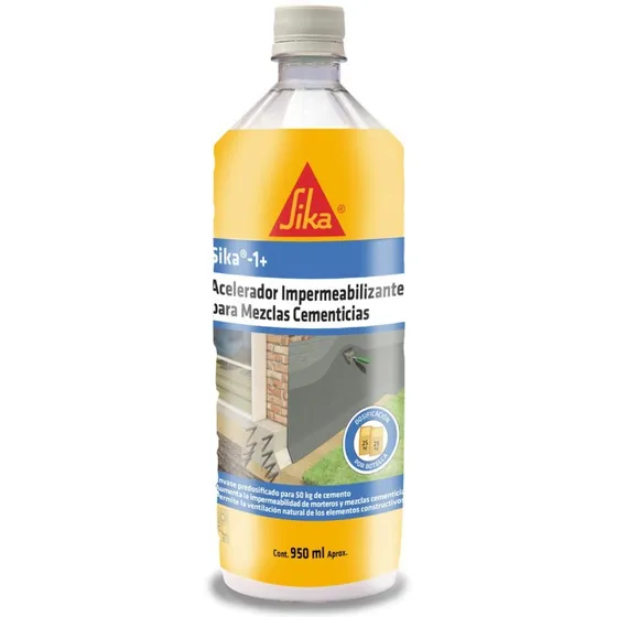 Sika 1 Aditivo Impermeabilizante 950 Ml