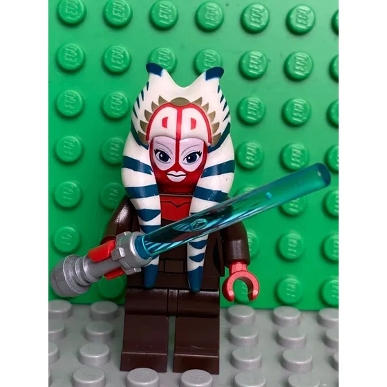 Lego Minifigura Shaak Ti Jedi 7931  Star Wars Como Nueva.