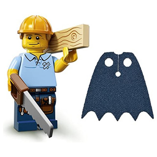 Minifiguras Lego Series 13, Minifigura De Carpintero Con Sie Minifiguras Lego Series 13, Minifigura De Carpintero Con Sie