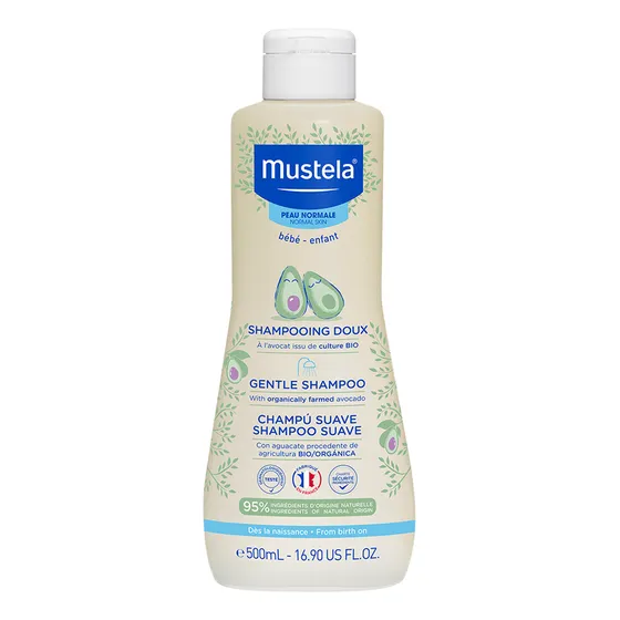 Mustela Shampoo Suave Bebê 500ml