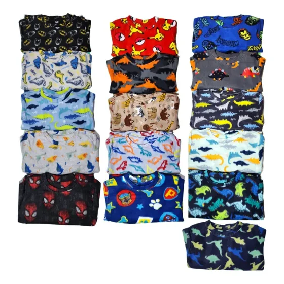 2 Conjuntos Frio Roupa Infantil Inverno Bebe Soft Fofo Macio