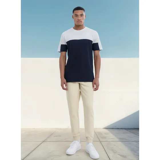 Jogger Hombre Seven  Café Algodón 45070929-8360