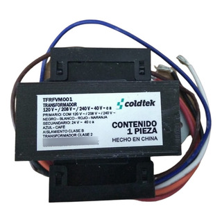 Transformador De Voltaje 110/220v A 24v (40va) Transformador De Voltaje 110/220v A 24v (40va)
