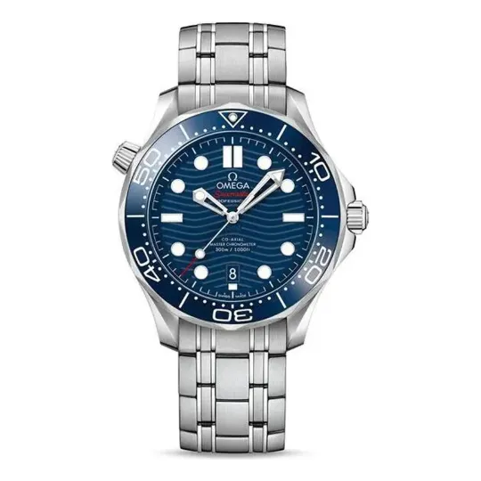 Relógio Ômega Seamaster Diver 300m Co-axial Masculino Azul