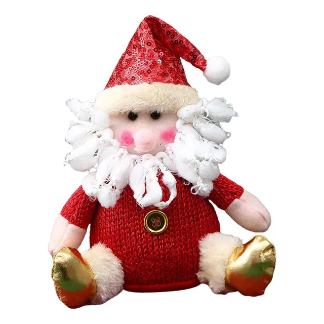 * Papá Noel Muñeco Navidad Decorativo Artesanía Foto Prop