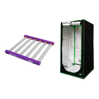 Kit Cultivo Indoor Grow 80x80x180 + Qb Led 320w Lm301h Kit Cultivo Indoor Grow 80x80x180 + Qb Led 320w Lm301h