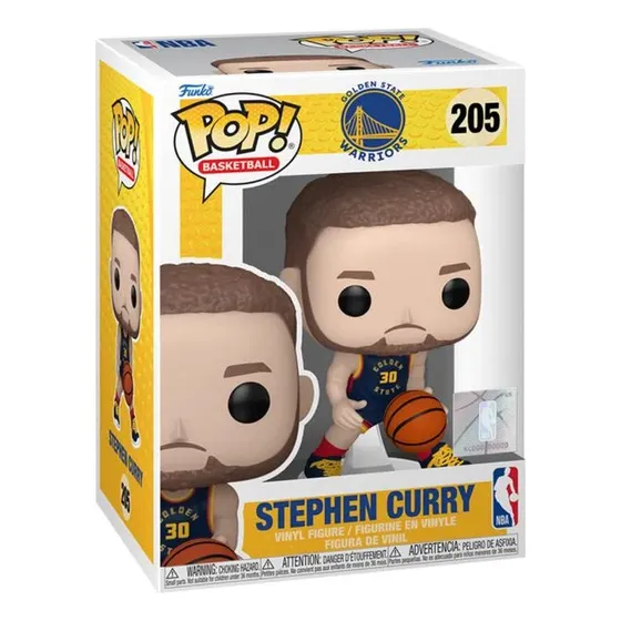 Funko Stephen Curry #205 Golden State Warriors 2024