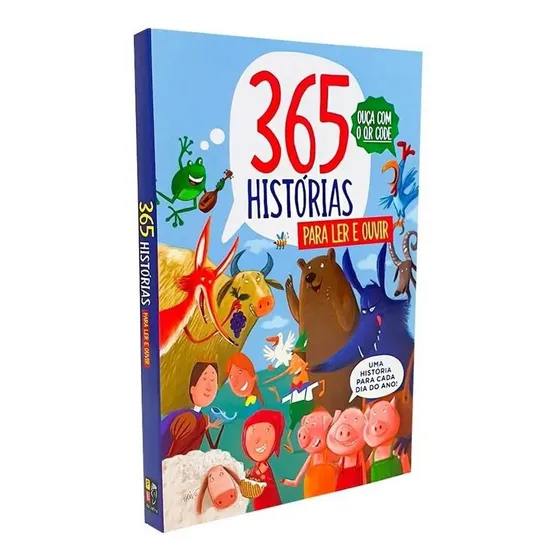 365 Histórias ( Novo ) Para Ler E Ouvir (com Qr Code) 