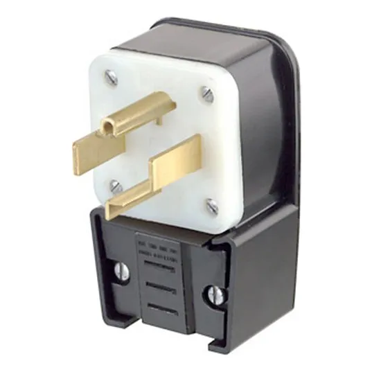 Clavija Angular Entrada Recta Industrial 30a 125250v 3p4h