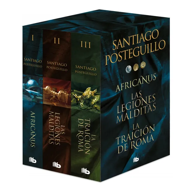 Trilogía Africanus Las legiones malditas La traición de Roma de Santiago Posteguillo Editorial B de Bolsillo tapa blanda edición 1 en español 2021
