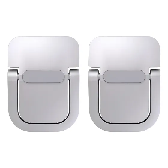 Suporte Base Mini P Notebook Tablet Aluminio Prata Mesa Fixo