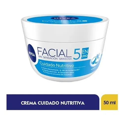 Crema Facial Nivea Nutritivo - G A $253