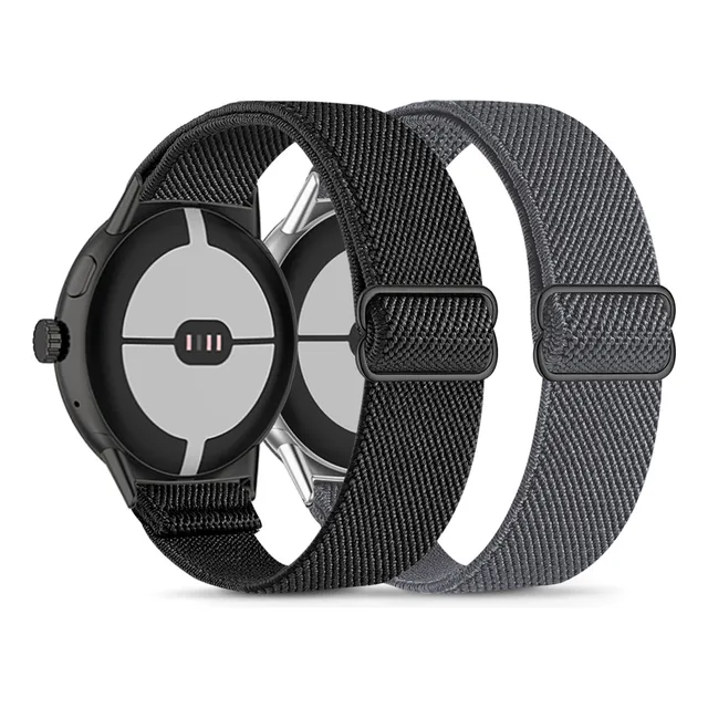 Aband 2 Correa Elastica Nailon Para Google Pixel Watch Mujer