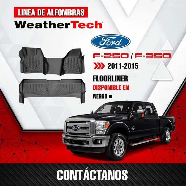 Alfombras Weathertech Ford Super Dutty F250/350 2011 A 2015