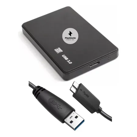 Disco Duro Externo Almacenamiento Externo Notebook 1tb Hdd Usb 3.0 Para Ps4 Ps3 Ps2 Macbook Xbox Nintendo Color Negro