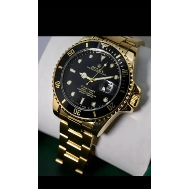 Reloj Rolex Triple A Masculino Acero Hebilla De Gancho