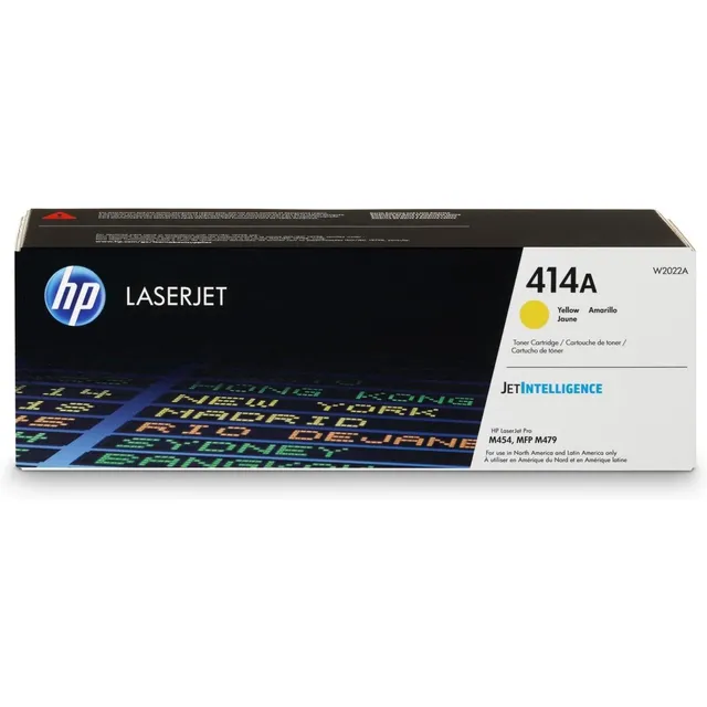 Cartucho De Toner Hp 414a Amarillo