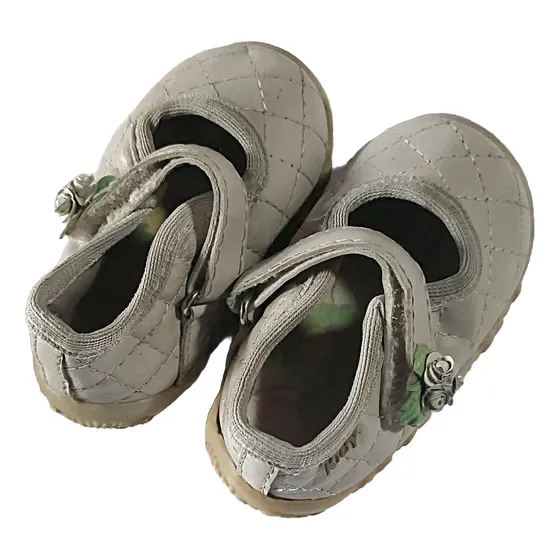 Zapatos De Bebe, Niña. Talla 17. En Buen Estado.