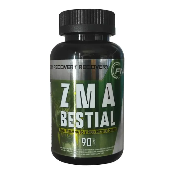 Zma Bestial 90 Cápsulas Fnl Sport Nutrition Sabor Sin Sabor