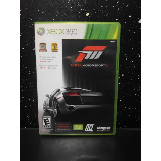 Jogo Forza Motorsport 3 De Xbox 360