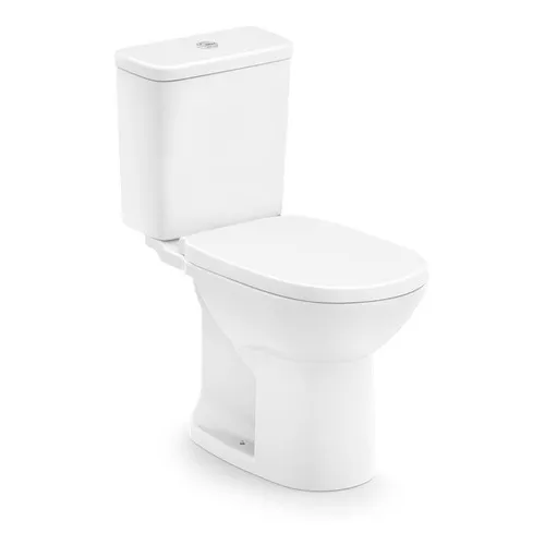 Bacia Caixa Acoplada3/6ltt+assento Debba Round Branco