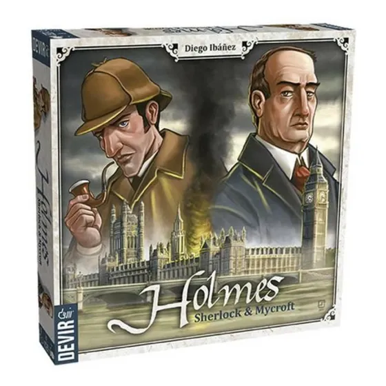 Juego De Mesa Devir Holmes: Sherlock & Mycroft Español 3+