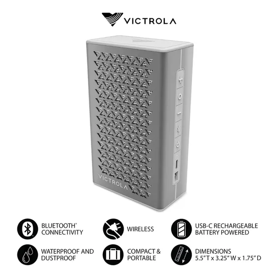 Altavoz Portátil, Resistente Agua Y Polvo Ip67 12h Batería